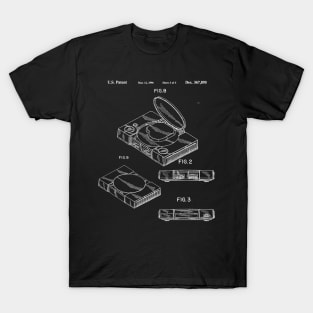 Playstation 1 Patent T-Shirt